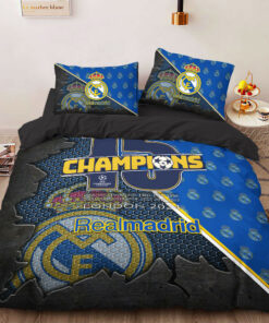 Real Madrid CHAMP15NS bedding set duvet cover pillow shams WOAHTEE0624SV