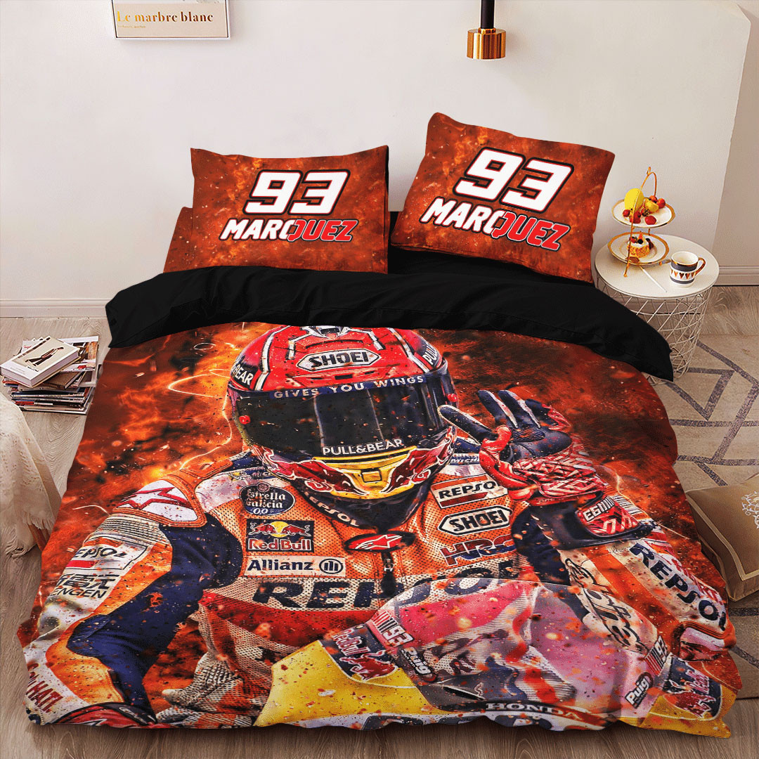 Repsol Honda bedding set – duvet cover pillow shams 01