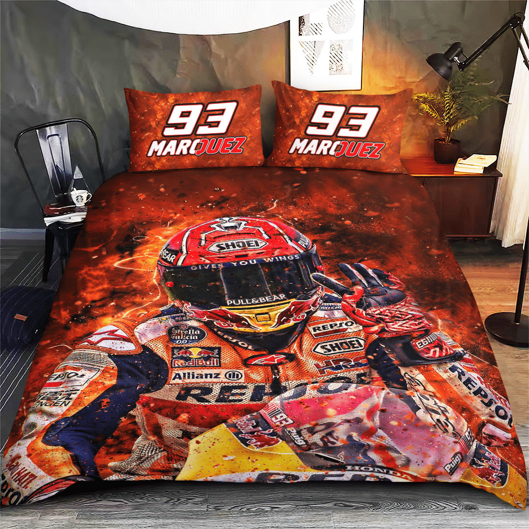Repsol Honda bedding set – duvet cover pillow shams 02