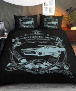 Custom Supernatural bedding set – Personalized duvet cover bed sheets pillow shams 02