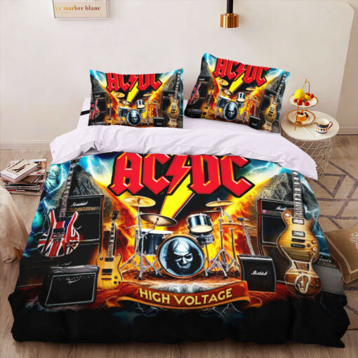 ACDC bedding set duvet cover pillow shams WOAHTEE0324SZ