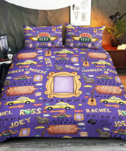 Friends bedding set duvet cover pillow shams WOAHTEE0224D IMAGE
