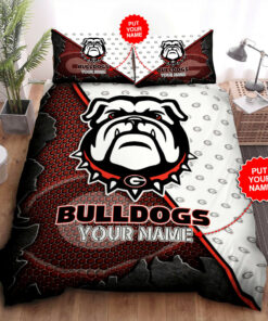 Georgia Bulldogs bedding set – duvet cover pillow shams 02