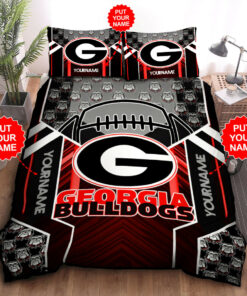 Georgia Bulldogs bedding set – duvet cover pillow shams 03