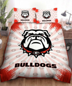 Georgia Bulldogs bedding set – duvet cover pillow shams 04