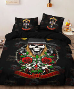 Guns N Roses bedding set – duvet cover pillow shams WOAHTEE25923S7A