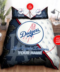 Los Angeles Dodgers bedding set 02