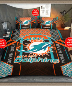 Miami Dolphins bedding set 02