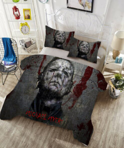 Michael Myers bedding set design 2