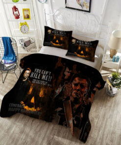 Michael Myers bedding set design 6