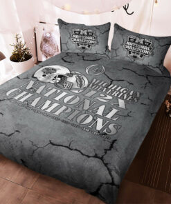 Michigan Wolverines Football bedding set duvet cover pillow shams WOAHTEE0524SR IMAGE