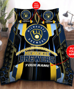 Milwaukee Brewers bedding set 02