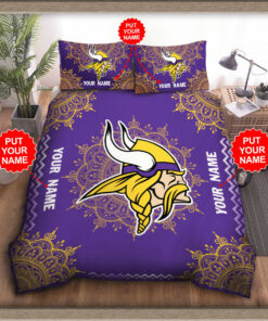Minnesota Vikings bedding set 01