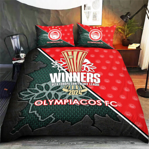 Olympiacos FC bedding set duvet cover pillow shams WOAHTEE0724K