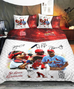 Personalized St. Louis Cardinals bedding set 06