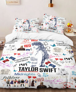 Taylor Swift bedding set – duvet cover pillow shams WOAHTEE29823S4C