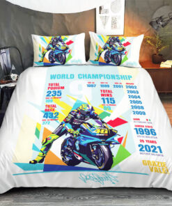 VR46 World Championship luxury bedding set OVS231023S13