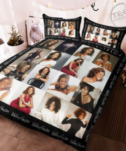 Whitney Houston bedding set duvet cover pillow shams OVERSIZEDTEE 39 03