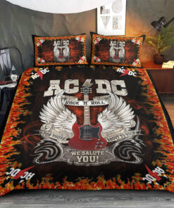 AC DC Custom Bedding Set 01