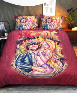 AC DC Custom Bedding Set 03