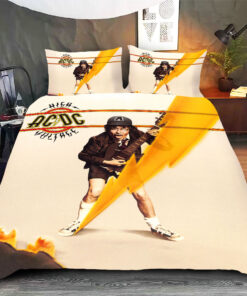 AC DC Custom Bedding Set 07