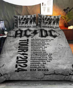 AC DC Custom Bedding Set 09
