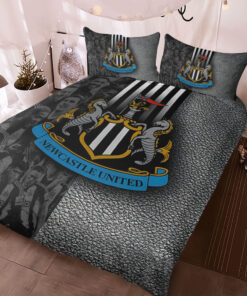 Custom Newcastle United bedding set – Personalized Newcastle United duvet cover pillow shams 01