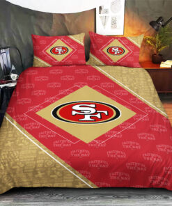 San Francisco 49ers Custom bedding set – Personalized duvet cover bed sheets pillow shams