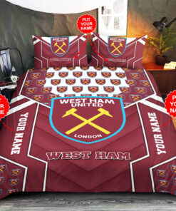 West Ham United Custom bedding set 01