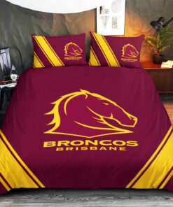 Brisbane Broncos Custom bedding set 01