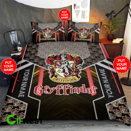 Gryffindor custom bedding set 01