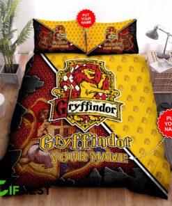 Gryffindor custom bedding set 02