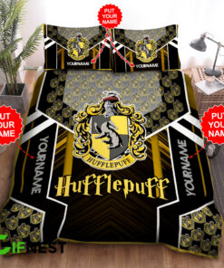 Hufflepuff custom bedding set 01