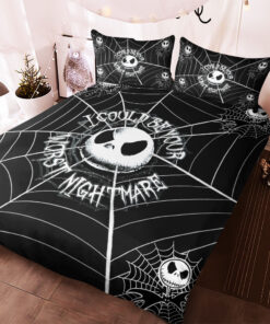 Jack Skellington custom bedding set Personalized duvet cover bed sheets pillow shams s
