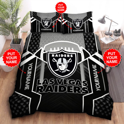 Las Vegas Raiders bedding 1