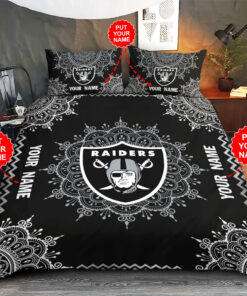 Las Vegas Raiders bedding 3