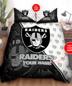 Las Vegas Raiders bedding 4