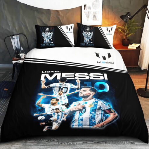 Lionel Messi custom bedding set Personalized M10 duvet cover bed sheets pillow shams