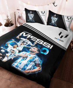 Lionel Messi custom bedding set Personalized M10 duvet cover bed sheets pillow shams s