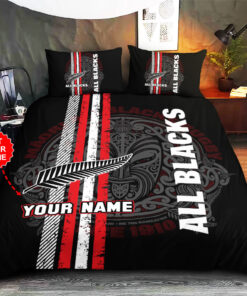 New Zealand Rugby Custom bedding set 01
