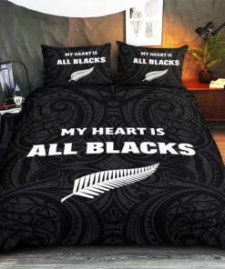 New Zealand Rugby Custom bedding set 02