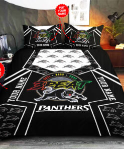 Penrith Panthers Custom bedding set 01