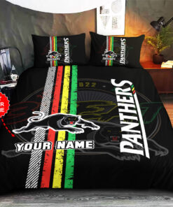 Penrith Panthers Custom bedding set 03