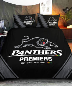 Penrith Panthers Custom bedding set 05