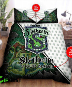 Slytherin custom bedding set 02