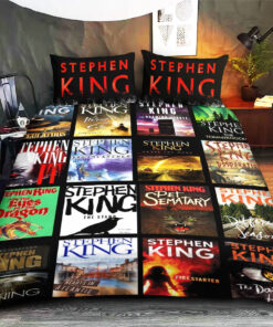 Stephen King Horror custom bedding set Personalized duvet cover bed sheets pillow shams