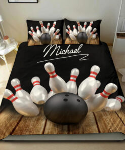Bowling Custom bedding set 01