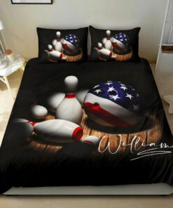 Bowling Custom bedding set 02