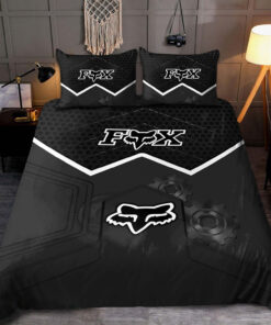 Fox Racing custom bedding set Personalized Fox Racing duvet cover bed sheets pillow shams