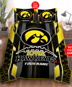 Iowa Hawkeyes custom bedding set 02